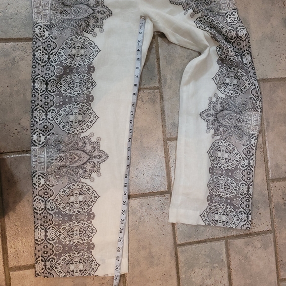 🤑SOLD🤑Johnny was Meliora high waist linen, silk pants - Picture 12 of 14